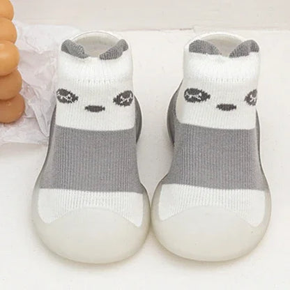 Baby Socks Shoes Infant Color Matching Cute Kids Boys Shoes Doll Soft Soled Child Floor Sneaker Bebe Toddler Girls First Walkers