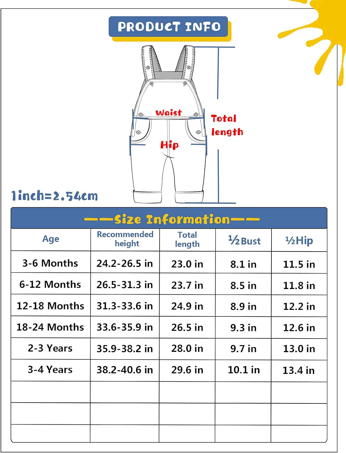 Baby Cotton 3D Cartoon Soft Knitted Jeans Overalls